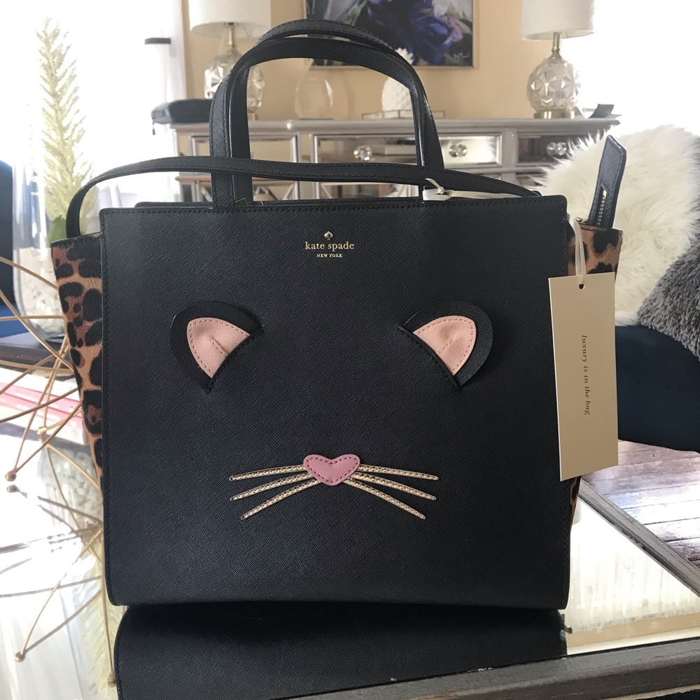 Sold Kate Spade Run Wild Leopard Hayden Satchel